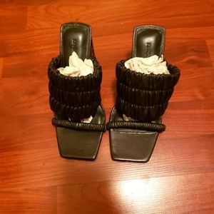 Johnathan Simkhai Black Heeled Sandals * Size 37/6.5 * New